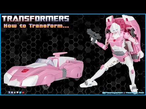 Lady of Cybertron!  Transformers: Studio Series The Movie (1986) Arcee | HNE Toys