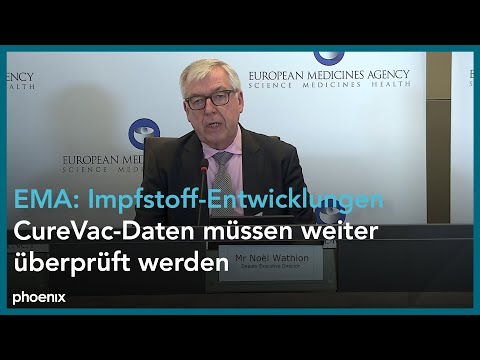 CureVac: EMA-Briefing zu den jüngsten Entwicklungen bei den Impfstoffen