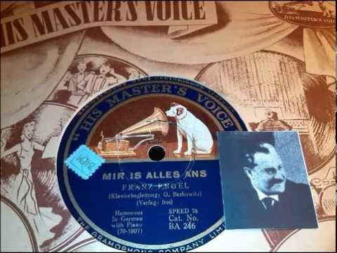 Franz Engel: Mir ist alles ans - Wiener Kabarett 1930
