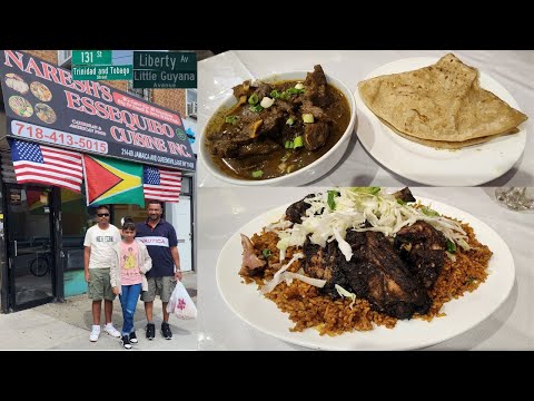 🇬🇾Naresh Essequibo Cuisine New York City Trip, Walking on ...