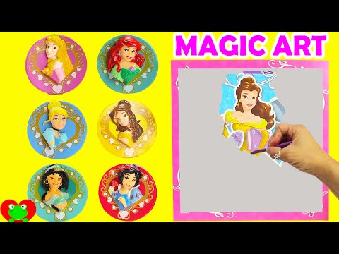 Disney Princess Magic Art Scratcher with Shopkins Happy Places and More Video
