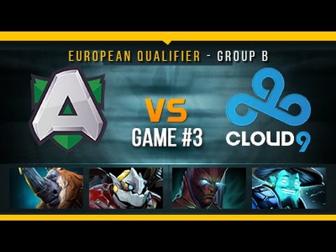 Alliance vs Cloud9 Game 3 - Summit 7 EU Qualifier: Group B - @breakycpk @tsunami643