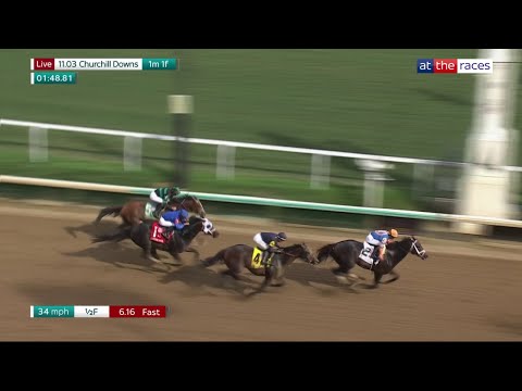 MINDFRAME beats all-star field in the Grade 1 Stephen Foster at Churchill!