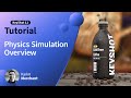 KeyShot Tutorial Physics Simulation Overview