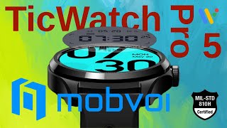 Mobvoi TicWatch Pro 5 GPS Elite Edition - відео 1