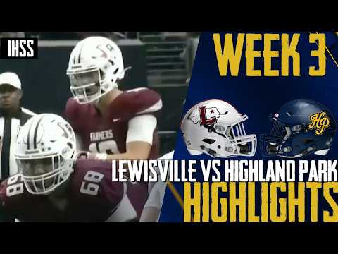 Laykon Brassfield Throws 5 TDs as Lewisville Tops Highland Park 56-42