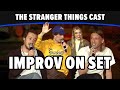 Joseph Quinn And The Cast Of Stranger Things Talk Improv On Set
