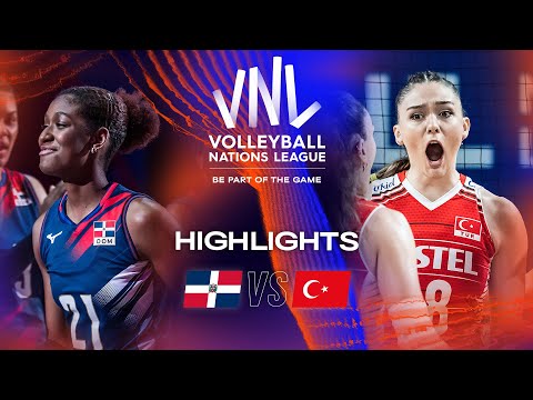 🇩🇴 DOM vs. 🇹🇷 TUR - Highlights Week 2 | Women's VNL 2023
