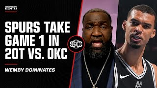 Victor Wembanyama DOMINATES in Double OT! Spurs Shock Thunder in Game 1 MQDEFAULT Thumbnail