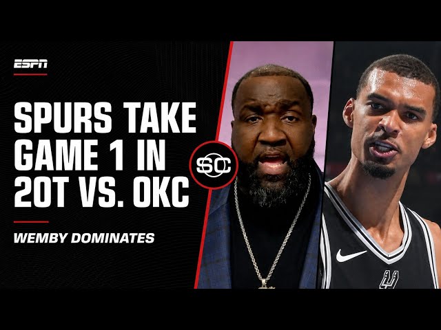 Victor Wembanyama DOMINATES in Double OT! Spurs Shock Thunder in Game 1 SDDEFAULT Thumbnail