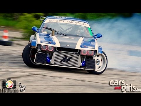 2JZ Powered BMW E36 Drifting - Nagy Ferenc - III. Tour de Race Futam - 2017 Mezőkövesd Airport