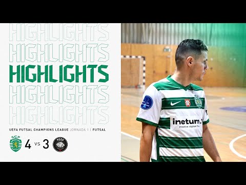 Futsal | Resumo: Sporting CP x ACCS (Champions League)