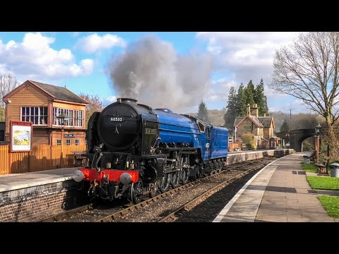 (LNER) Blue Peter On The Severn Valley Railway !