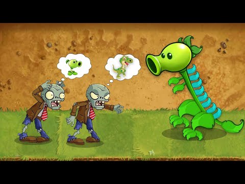 Peashooter or Dinosaur | Plants vs zombies Animation Part 07