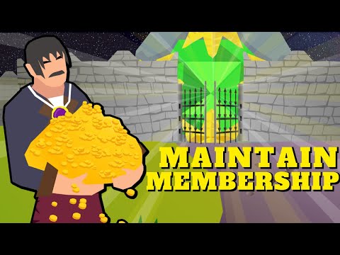Maintain Your Membership Without Paying $11 a Month - P2P Money Making | Old School RuneScape