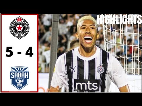 PENALTIES | Partizan 5-4 Sabah | Conference League 2023/24 | Highlights and Goals