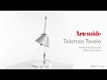 Artemide-Tolomeo-Tavolo-aluminium---met-tafelvoet YouTube Video
