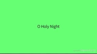 O Holy Night - Peter Hollens - Lyrics