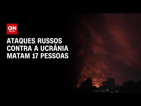 Ataques russos em Kiev deixam ao menos 17 mortos e danificam armazéns | CNN NOVO DIA
