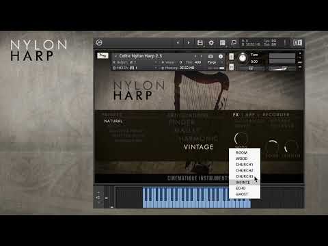 Free Download Nylon Harp v2.5 KONTAKT