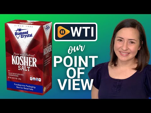 Diamond Crystal Kosher Salt – Full Flavor - WTI product video review