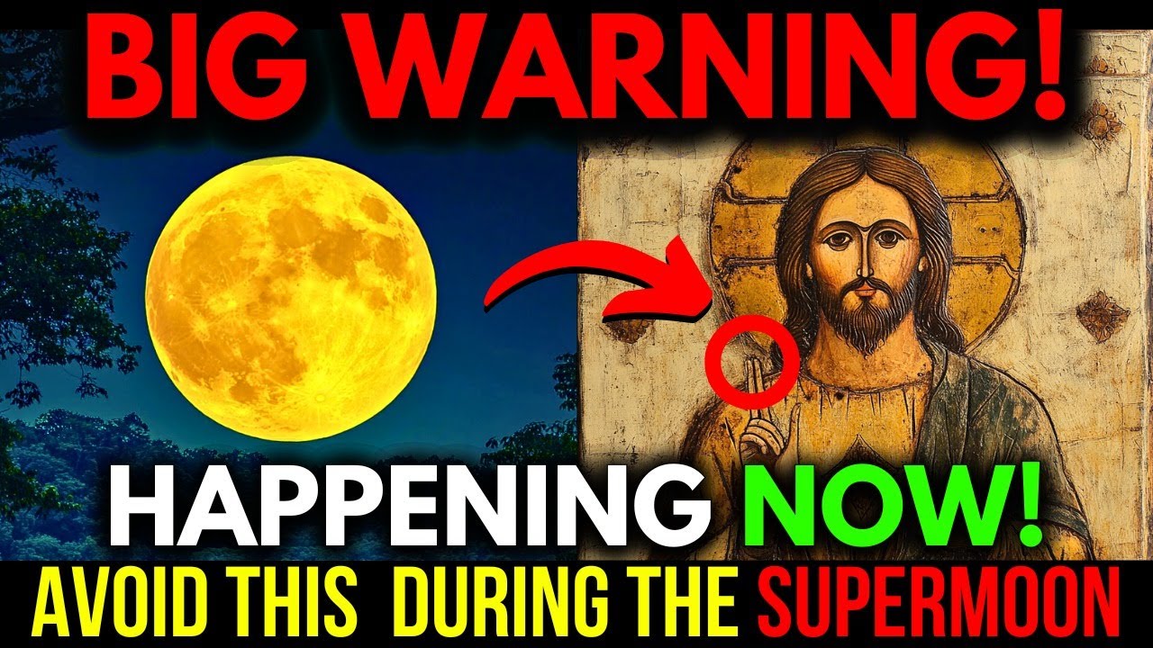 CAUTION! SUPERMOON HAS ARRIVED! Avoid these Anti-Spiritual things during this FINAL SUPERMOON
