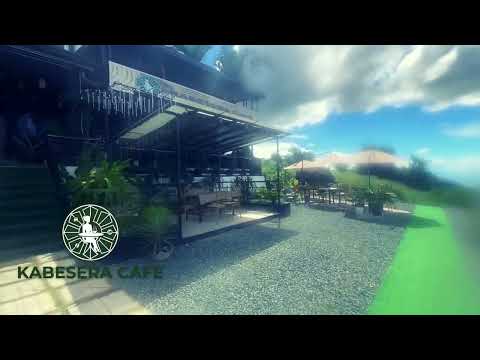 KABESERA CAFE - café recém-inaugurado, fresco, com vista panorâmica da Laguna de Bay e do metrô