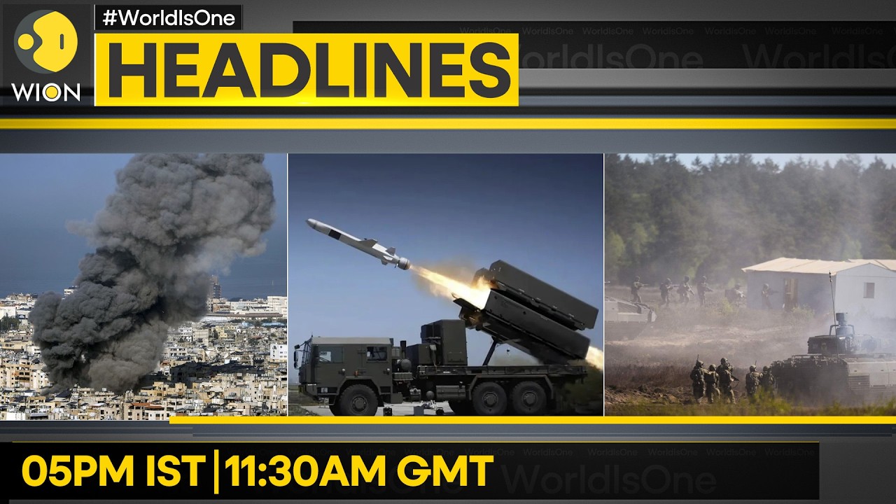 Israel-Lebanon War: Israel Conducts Fresh Attacks on Southern Lebanon | WION HEADLINES