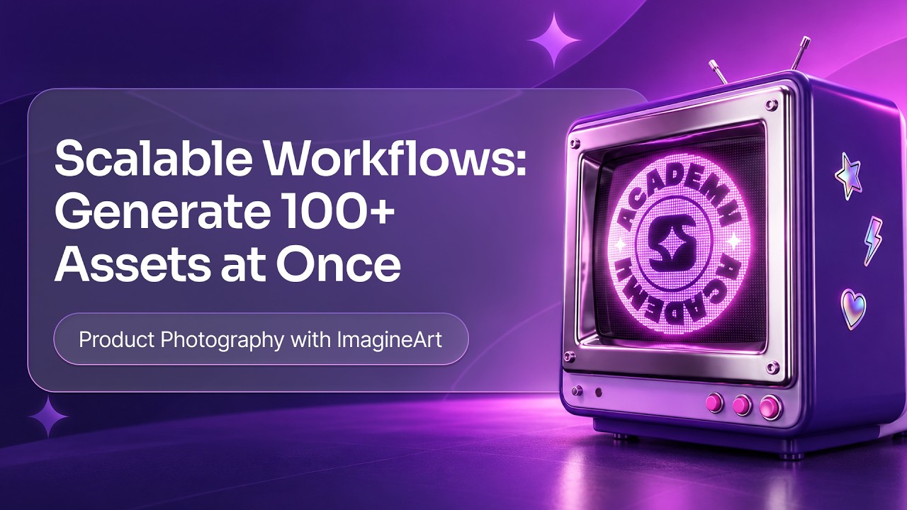 The Scalable Workflow: Generate a 100+ Assets at Once