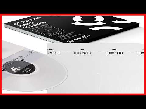 Protect Your Vinyl Collection with Hudson Hi-Fi Premium Inner Sleeves
