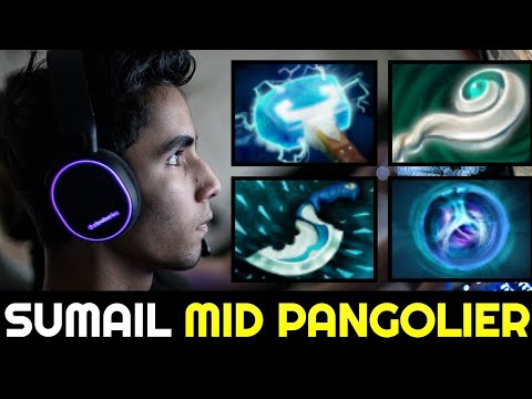 SUMAIL Mid Pangolier — Hard Game vs Beastmaster 7.28 Dota 2
