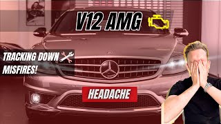 Mercedes CL65 AMG M275 Misfire Diagnosis – What’s Causing Cyl 4-6 To Fail?