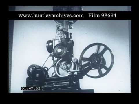 9.5mm Baby Pathe Projector, 1960s - Film 98694