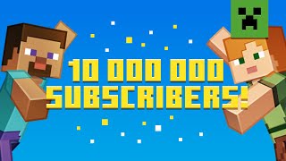 Minecraft Reaches 10 Million Subscribers!