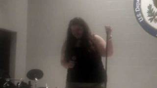 Samantha Wiegand singing "I'm a Survivor" by Reba McEntire at "Sing into Summer"