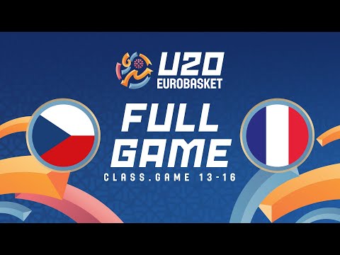Class. Games 13-16 | Czechia v France | Full Basketball Game | FIBA U20 Women's EuroBasket 2025