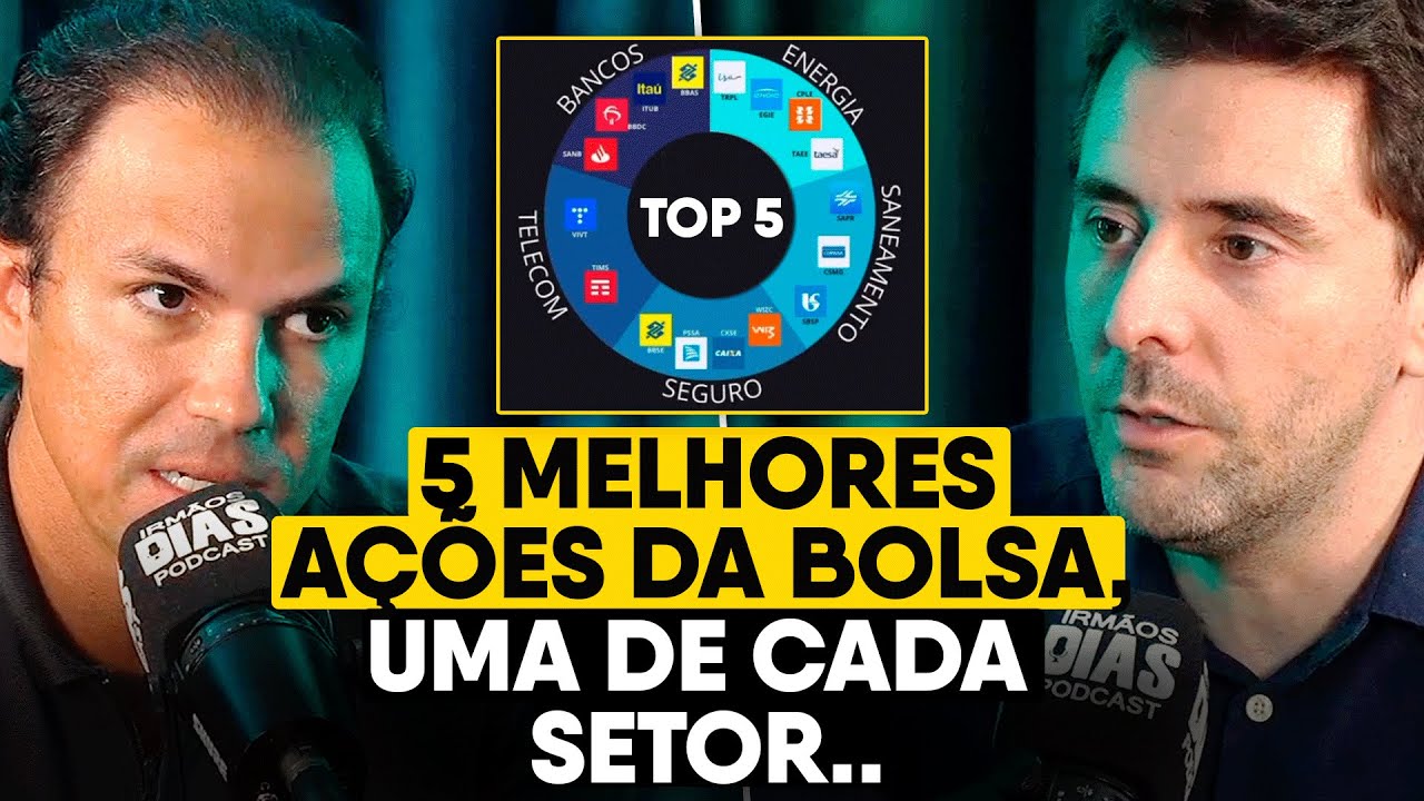 AS 5 MELHORES AÇÕES DA BOLSA (uma de cada setor) | Lucro FC