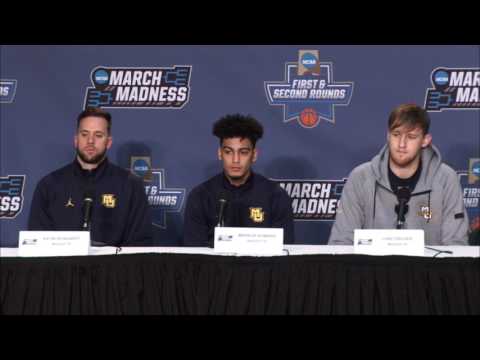 Marquette NCAA First Round Press Conference - Fischer, Reinhardt and Howard