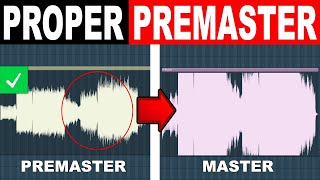 How To Prepare a Mix For Mastering (Premaster)
