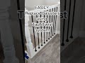 Easily replace wood balusters with cast iron using TapNTwist
