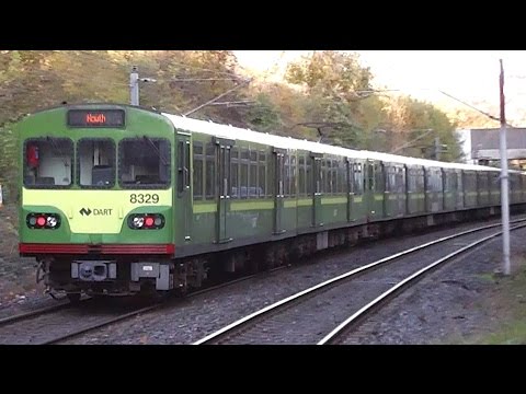 Irish Rail 8300 Class Dart Train number 8329 - Shankill Station, Dublin