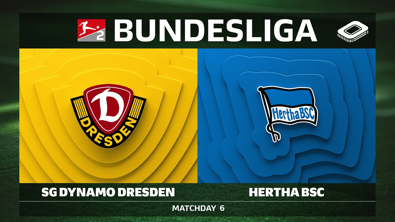 SG Dynamo Dresden vs. Hertha BSC | Matchday 6 - Bundesliga 2 2026/27