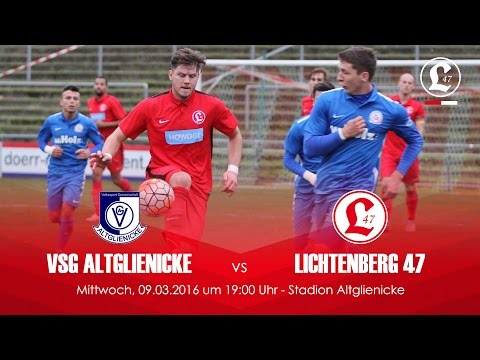 Pokal Viertelfinale - 09.03.2016 - VSG Altglienicke gegen Lichtenberg 47 - Zusammenfassung