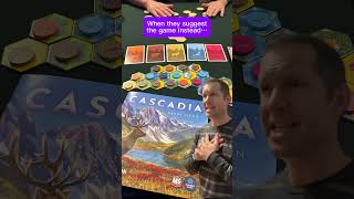Cascadia is great! 7.6/10 #boardgame #boardgamelife #tabletopgames #boardgameday #boardgames #memes