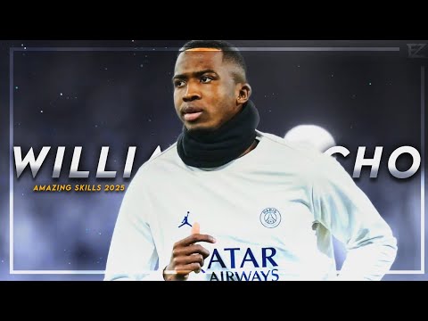 Willian Pacho 2025 - PSG ● INSANE Tackles & Defensive Skills ᴴᴰ