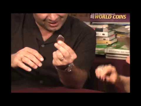 stretched coin 50 cents euro w dvd by tango trick e0074