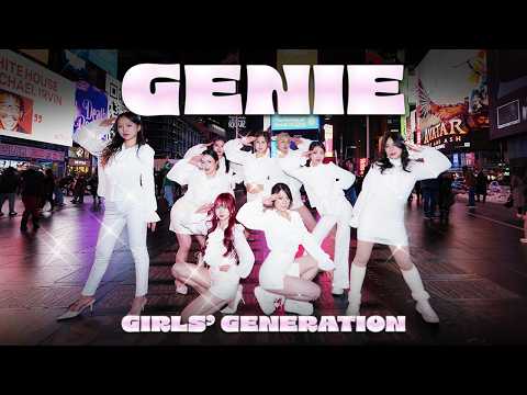 [KPOP IN PUBLIC TIMES SQUARE | ONE TAKE in -16ºC] Girls’ Generation(소녀시대)-‘Genie’ | Obsessed Dance]