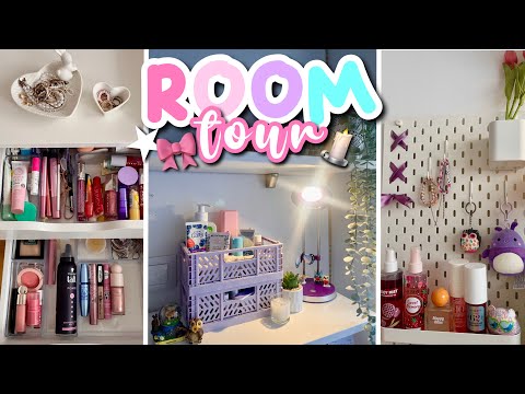 ROOM TOUR moje sobe 🎀🫶🏼🕯️ *jako detaljno 🤭