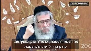 הגה״ח הרב ווכטר שליט״א | התניא קדישא - שמירת השבת (הרב אברהם מנחם מענדל וכטר) - התמונה מוצגת ישירות מתוך אתר האינטרנט יוטיוב. זכויות היוצרים בתמונה שייכות ליוצרה. קישור קרדיט למקור התוכן נמצא בתוך דף הסרטון