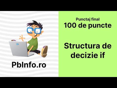 Probleme rezolvate PbInfo - Structura de decizie — Programare C++ (10)